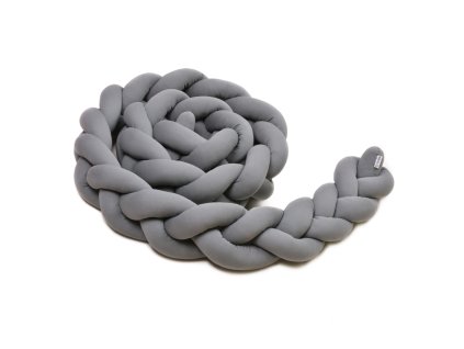 T-TOMI Pletený mantinel 180 cm Anthracite