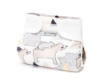 T-TOMI Ortopedické abdukčné nohavičky - suchý zips Bears (5-9kg)