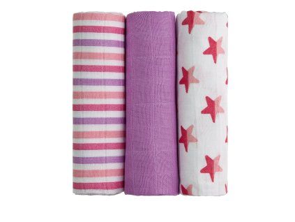 bambusove pleny pink stars