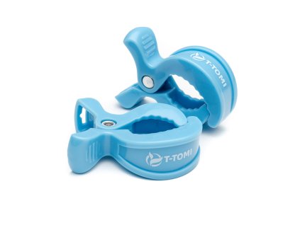 T-TOMI Klip na kočík Blue
