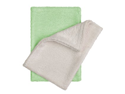 Koupací žínky - rukavice Natur + Green