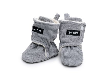 T-TOMI Capačky Grey (3-6 mesiacov) WARM