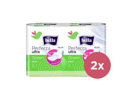 2x BELLA Perfecta green duo 20 ks (10+10)