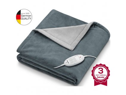 Vyhrievacia deka BEURER HD 75 Dark Grey