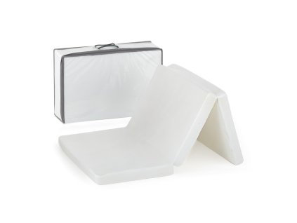 PETITE&MARS Matrac cestovný skladací Foldie White