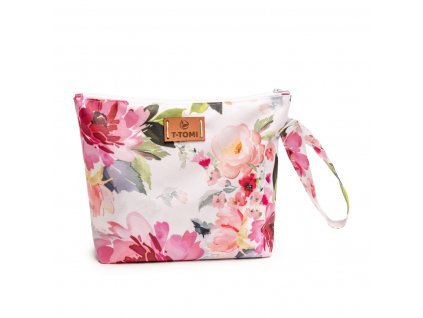 T-TOMI Big Baggie Watercolor flowers