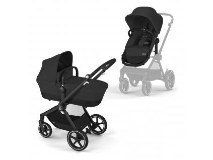 Cybex Eos Lux, moon black