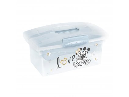Cestovní box s přihrádkou na hračky, léky, kosmetiku "Mickey" "Mickey", Kouřově modrá