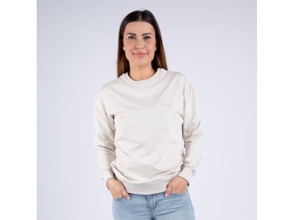 Moniel dámská mikina Basic Light Beige