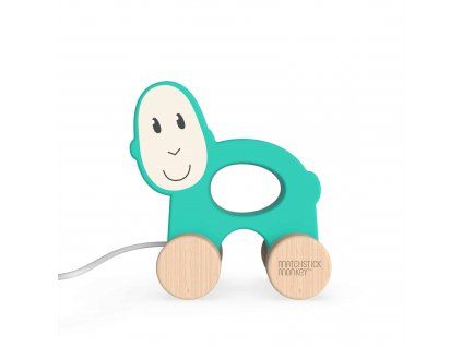 01 Playtime Pull Along Monkey PS 01