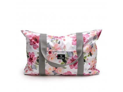 T-TOMI Shopper bag Watercolor flowers