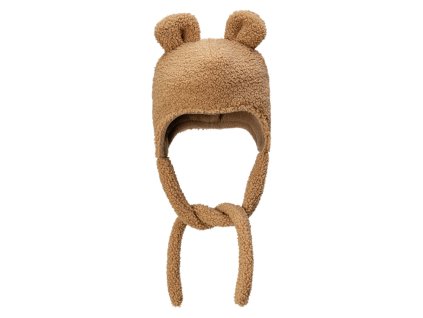 T-TOMI Cap TEDDY Brown (6-9 mesiacov)