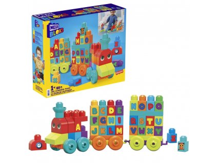 MEGA BLOKS VLÁČIK ABC NAUČ SA ABECEDU