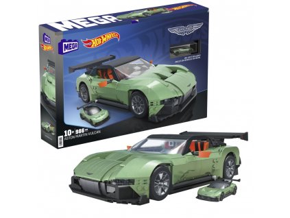 MEGA CONSTRUX HOT WHEELS ZBERATEĽSKÝ ASTON MARTIN VULCAN