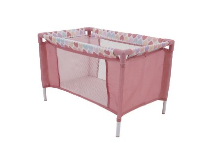 Cestovná postieľka pre bábiky - Srdce