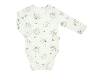 Dojčenské body s dlhým rukávom Nicol Olaf, 86 (12-18m) - 54815