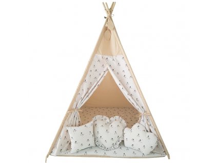 EKO TIPI CHERRIES-BEIGE