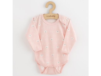 Dojčenské body New Baby Classic II medvedík biely, 80 (9-12m) - 54379