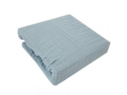 EKO Mušelínový baldachýn nad postieľku BL-02-BLUE