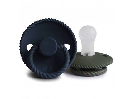 Dark Navy Olive Rope silicone 0 6 p