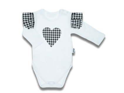 Dojčenské body s dlhým rukávom Nicol Viki, 80 (9-12m) - 55135