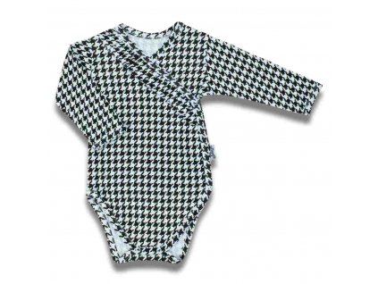 Dojčenské bavlnené body s bočným zapínaním II Nicol Viki, 56 (0-3m) - 55206