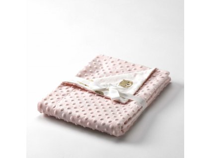 Mora Dubidu G81 Detská deka, 80x110cm, ružová