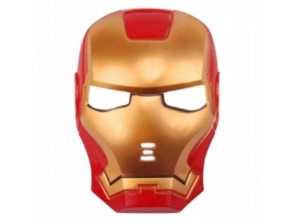 Iron man červeno-zlatá maska
