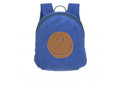 Tiny Backpack Cord Little Gang Smile blue