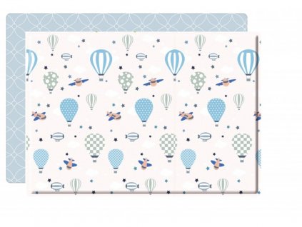 Lalalu Premium 190x130cm Blue Balloon