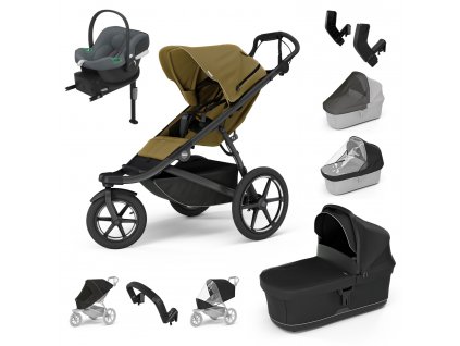 Thule Urban Glide3 9set cybex nutria green