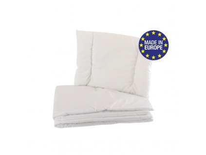 Bomimi Luxusné výplne perinka 120x90 + vankúš 60x40,biela