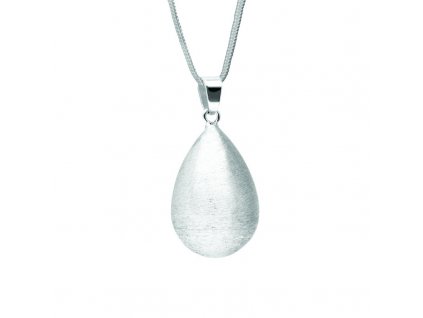 Tehotenská rolnička DROP SHAPE Silver