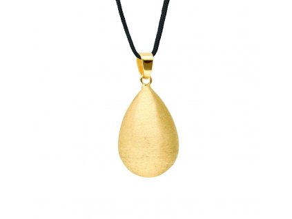 Tehotenská rolnička DROP SHAPE Gold