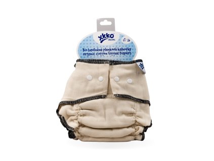 XKKO Organic Plienkové nohavičky - Natural Veľkosť XXL