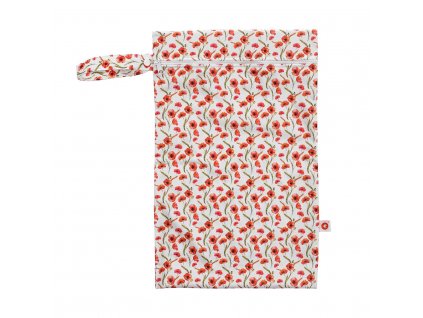 XKKO Nepremokavé vrecko, veľkosť M - Red Poppies
