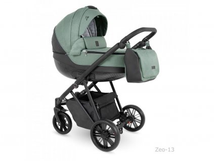 Camarelo kombinovaný kočík ZEO 2023, 2-kombinácia, 13 zelená