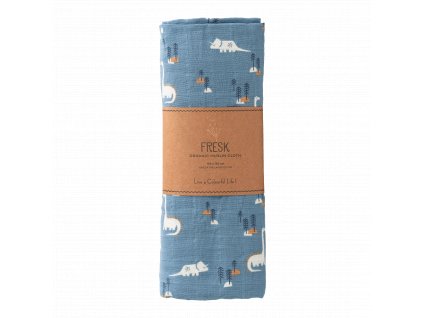 MUŠELÍNOVÁ PLIENKA FRESK DINO 120x120