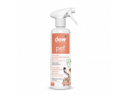 DEW Univerzálny antibakteriálny čistiaci prostriedok pre domáce zvieratá, 500 ml