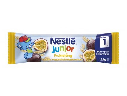 NESTLÉ Ovocno-obilná tyčinka hrozen, jablko, banán, marakuja, 25 g