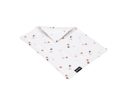 T-TOMI Mušelínová plienka pod hlavičku Love