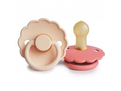 Pink CreamPoppy Daisy twopack rubber 0 6 p