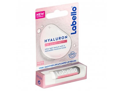 Labello Hyaluron Rosé Hydratačný balzam na pery 5,2 g