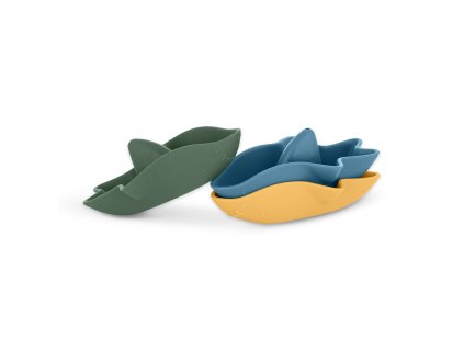 PETITE&MARS Hračky silikónové do vody Sharks 6m+