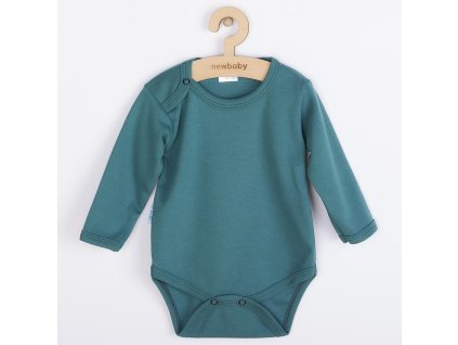 Dojčenské body New Baby Classic II petrolejové, 80 (9-12m) - 47147