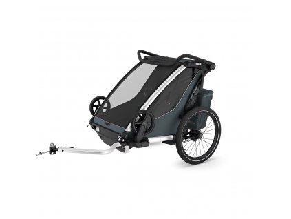 thule chariot cross 2 double dark slate