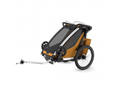 thule chariot sport 2 single natural gold