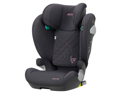 Autosedačka AVOVA Sora-Fix 2024 Koala Pink, 100-150 cm