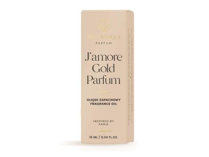 Aromatique J&#039;amore  Gold Parfémový olej inšpirovaný vôňou Dior - J&#039;Adore Gold,12ml