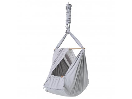 Membantu Organic Baby Hammock Premium Grey studio 1